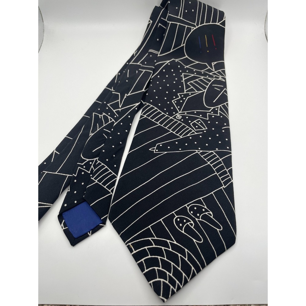 The Beatles I Call Your Name Vintage 1991 Apple Corps Manhattan Tie Black